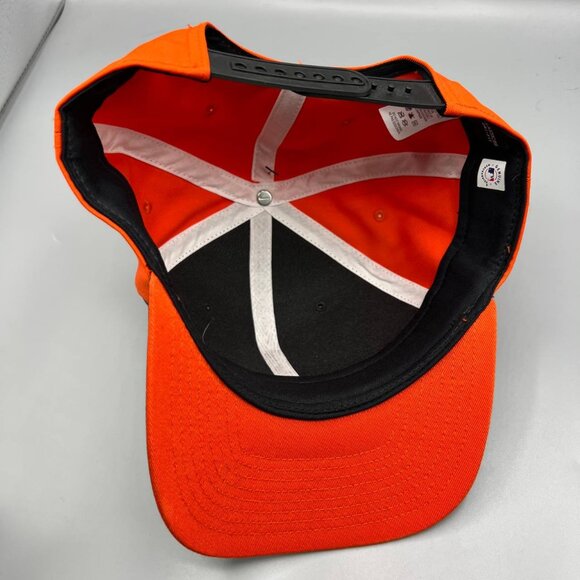 Baltimore Orioles Hat Men Black Orange Nike Dri-Fit Classic99 Snap Back Cap - Picture 3 of 8